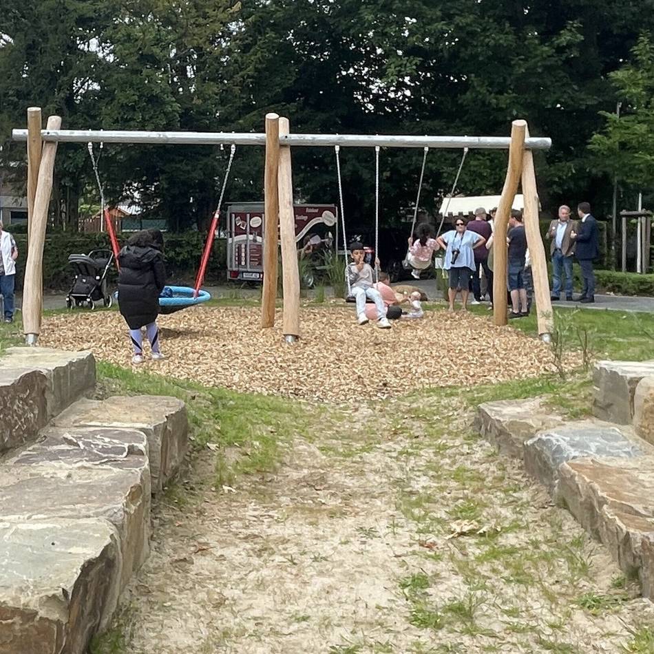 Neuer Spielplatz in Kaldenkirchen: Hier können Kinder herumtoben wie im Wilden Westen