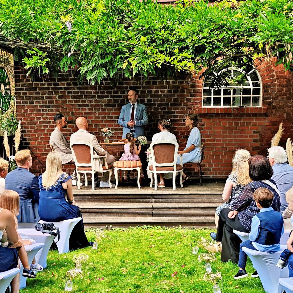 Ambiente-Trauort in Hilden: Heiraten im Haus Hildener Künstler