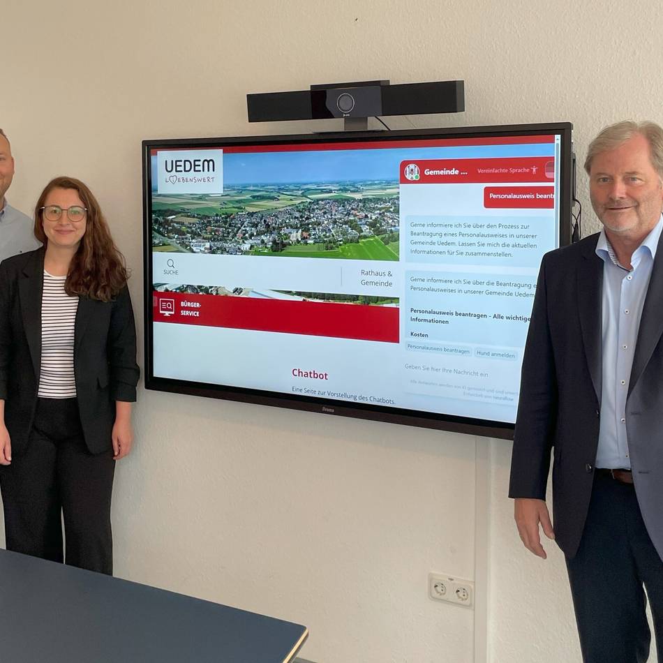 Start im August: Neuer Chatbot erleichtert in Uedem den Kontakt zur Verwaltung