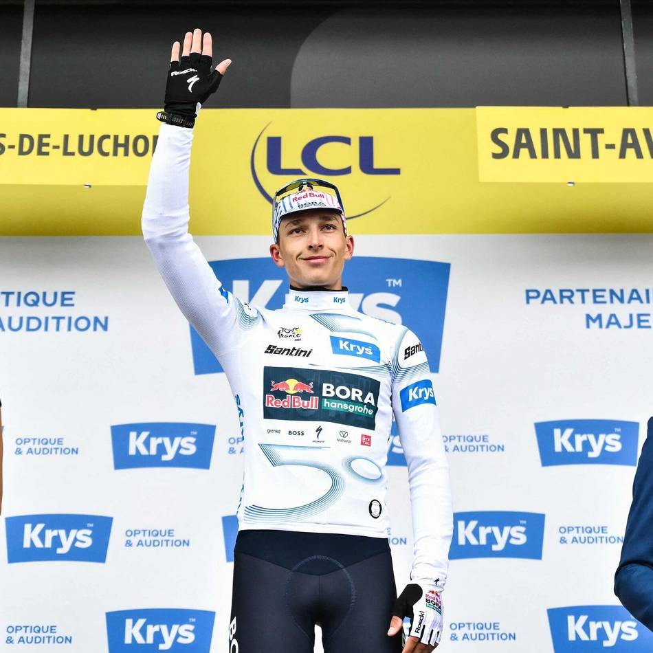Tour de France: „Traum ist wahr geworden“ – Lipowitz übernimmt Weißes Trikot
