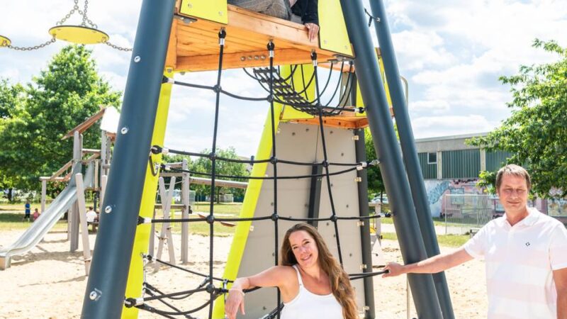 Langenfeld: Der Spielplatz am Götscher Weg im Richrather Norden ist eröffnet