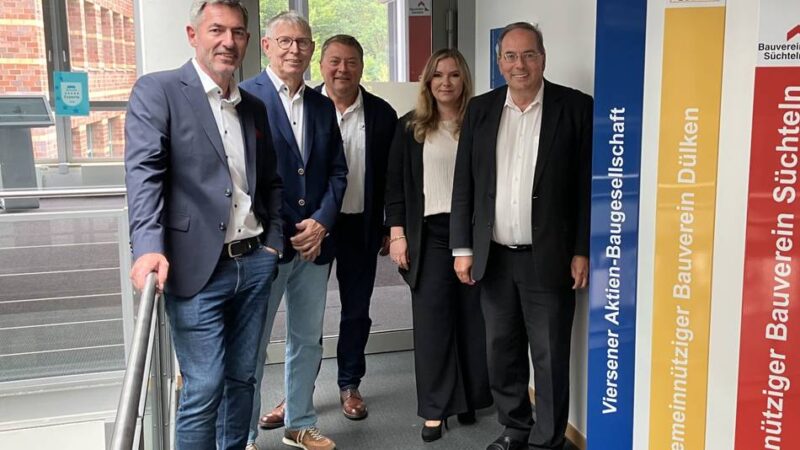 Genossenschaft gibt operatives Geschäft ab: Süchtelner Bauverein und VAB arbeiten jetzt zusammen