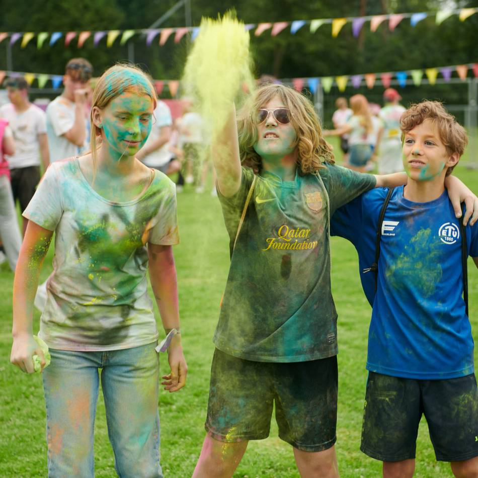 Holi-Festival in Erkelenz: „Wir sind das einzige Festival dieser Art in Europa“