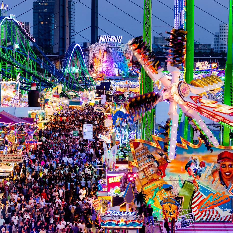 Countdown zum Volksfest: Große Ziele für die Rheinkirmes – so soll die Vier-Millionen-Besucher-Marke geknackt werden