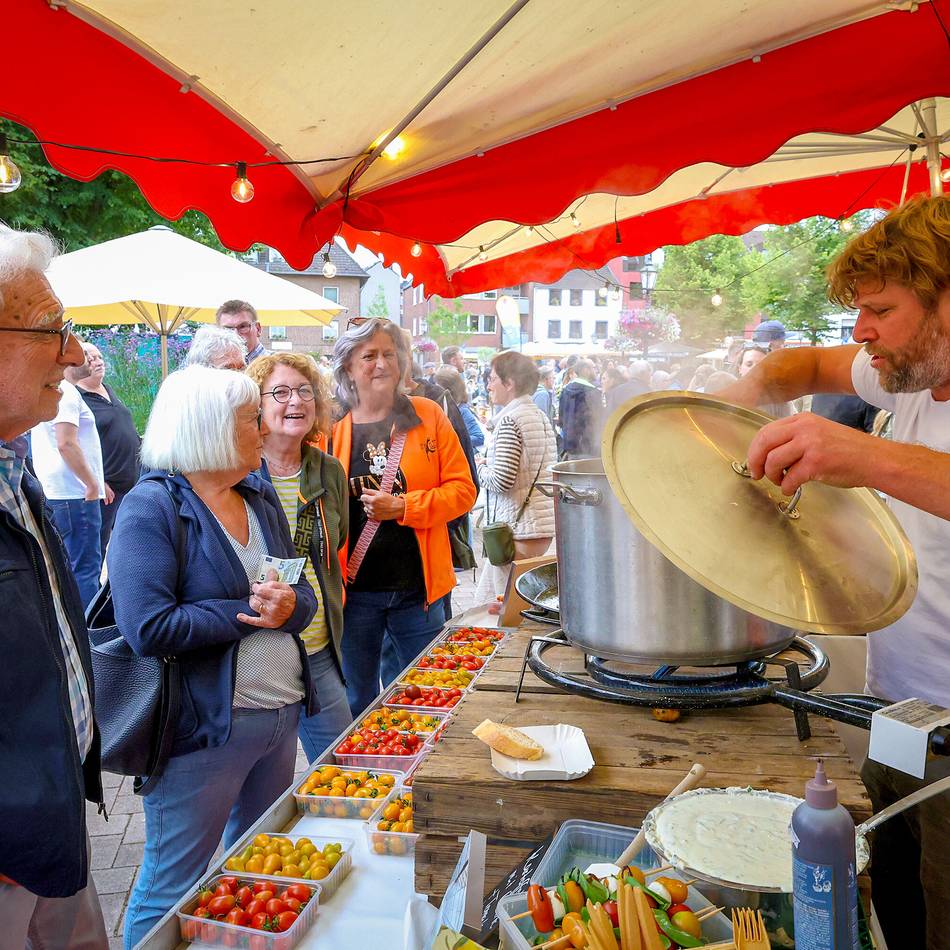 Am Donnerstag: Erster Abendmarkt des Jahres in Erkelenz