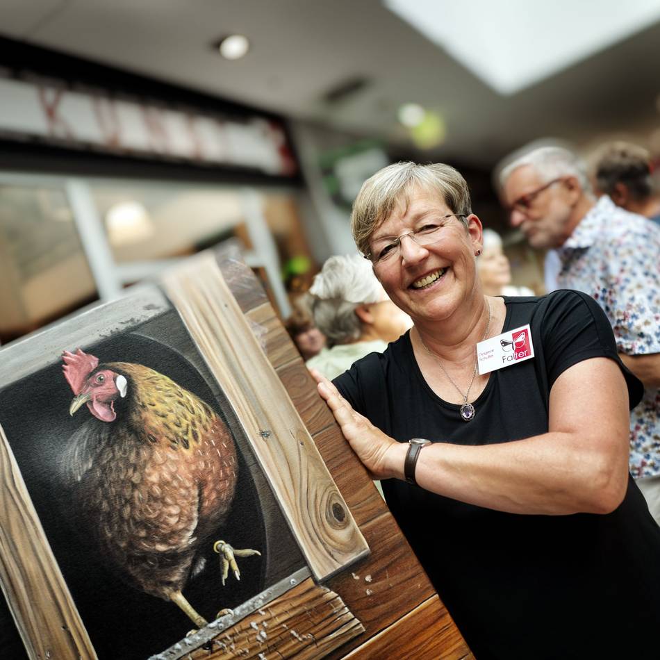 Ausstellung in Langenfeld: Tierisch inspirierend: Kunst mit Charakter