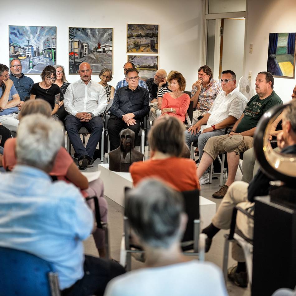 „Wir werden mit Monheim nicht mithalten“: Langenfelder Bürgermeisterkandidaten im Dialog mit der Kultur