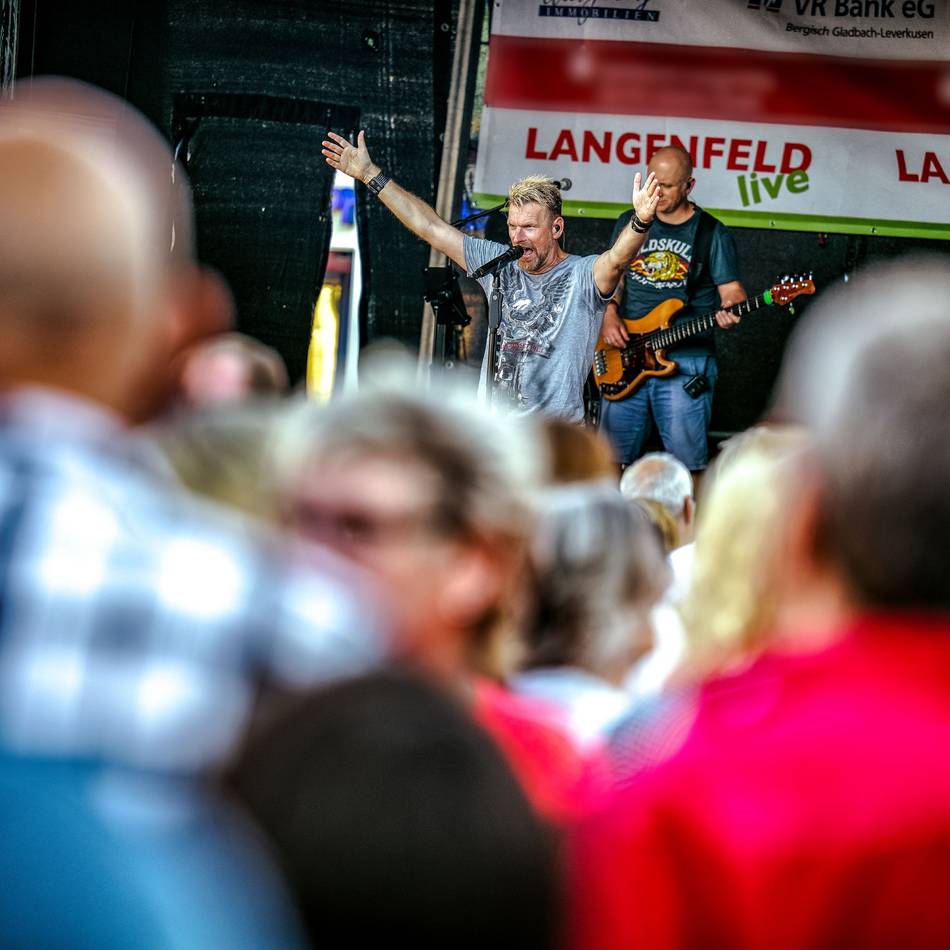 Marktplatz Langenfeld: Diese Bands treten noch bei Langenfeld Live auf