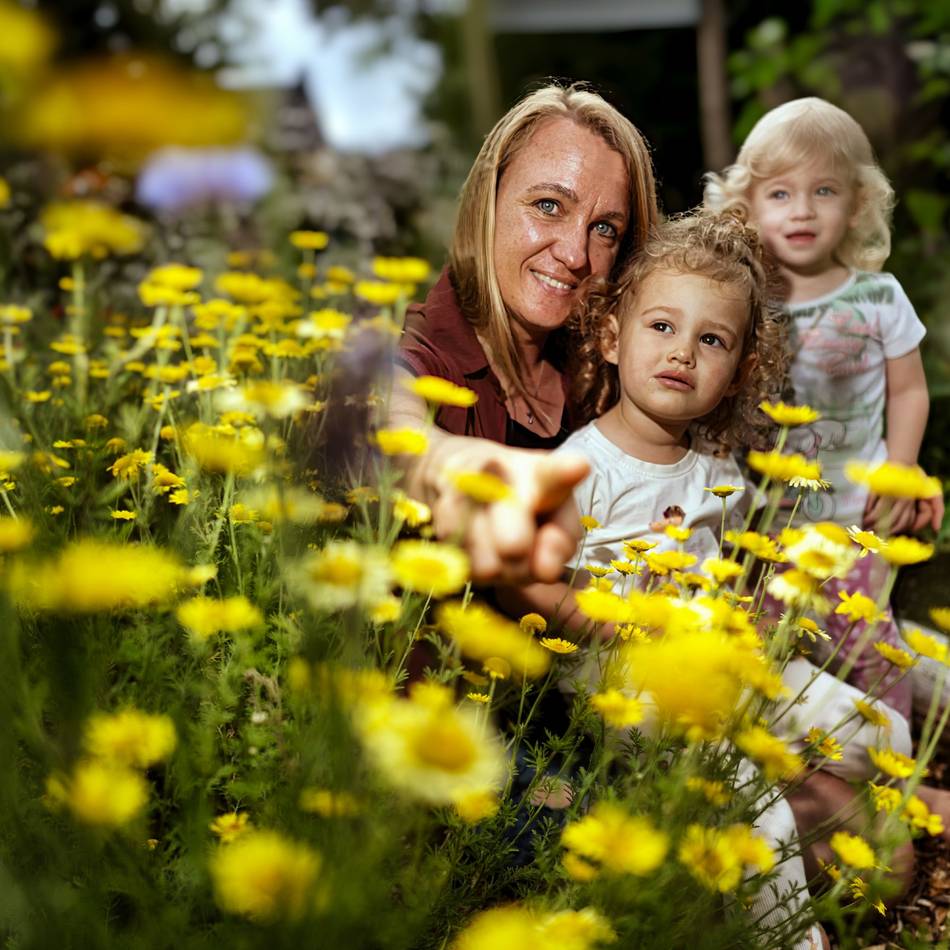 Tagesmutter in Langenfeld: Sie führt schon die Kleinsten an die Natur heran