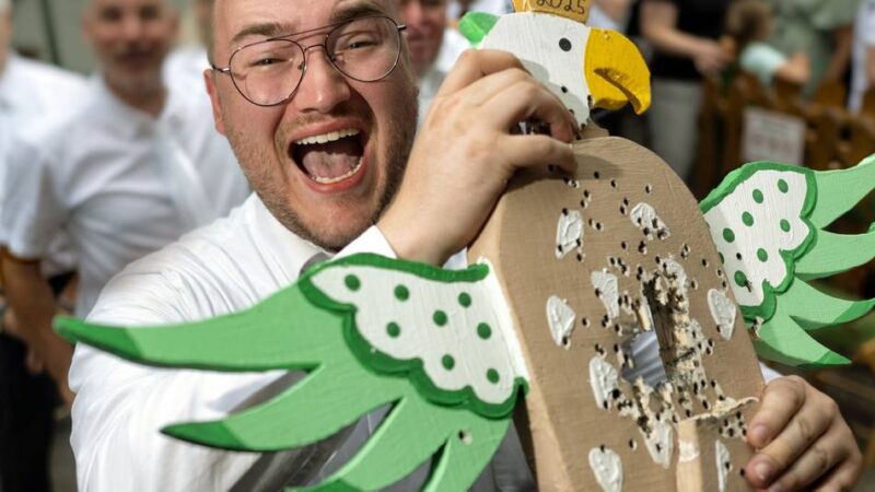 Brauchtum in Langenfeld: Lukas Bruske ist der neue Schützenkönig in Richrath