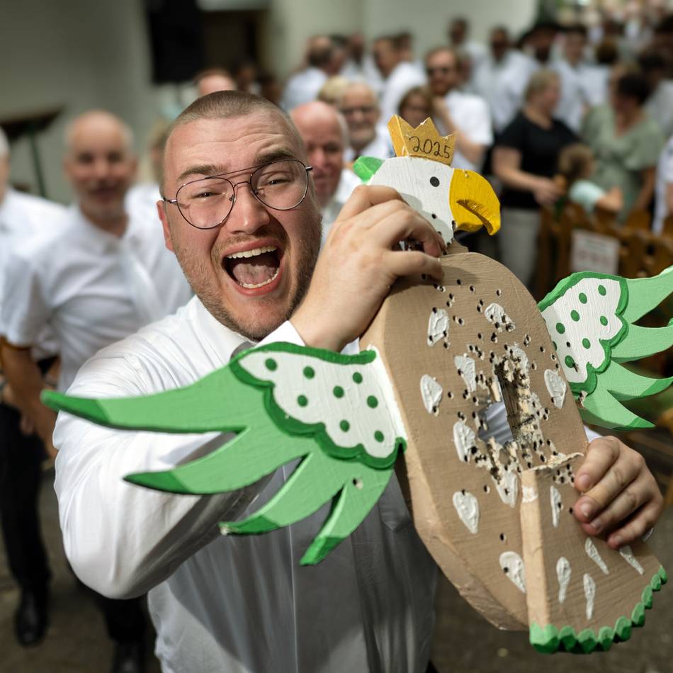Brauchtum in Langenfeld: Lukas Bruske ist der neue Schützenkönig in Richrath