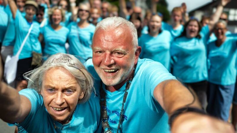 In Deutschlands größter Dorfgemeinschaft: PaRoLi-Festzug trotzt verschärften Bedingungen