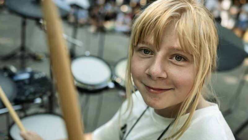 Projekt an der „Schule an der Wupper“ in Leverkusen: Schulhofkonzert – für die Ohren und fürs Selbstvertrauen