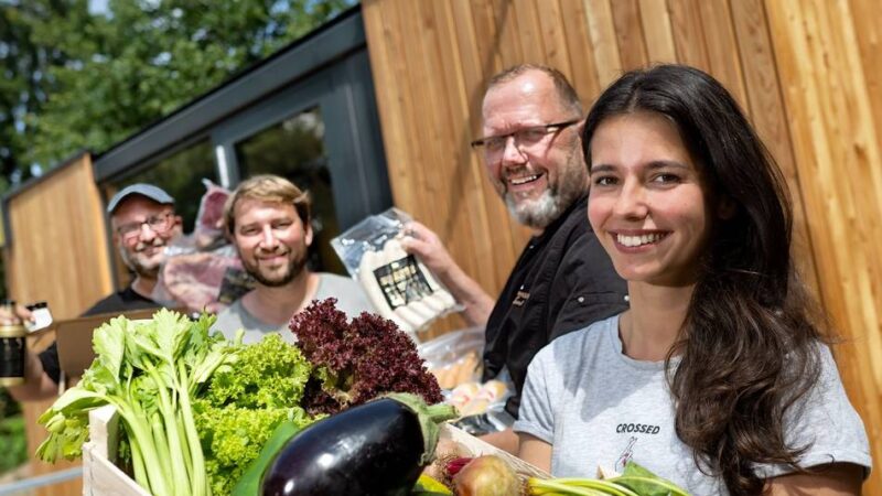 Verkaufscontainer in Monheim: Rund um die Uhr regionale Produkte an der Marienburg einkaufen