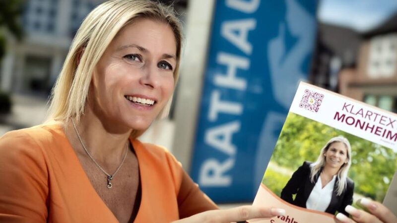Wahlprogramm vorgestellt: Sonja Wienecke will neuen Ton ins Monheimer Rathaus bringen