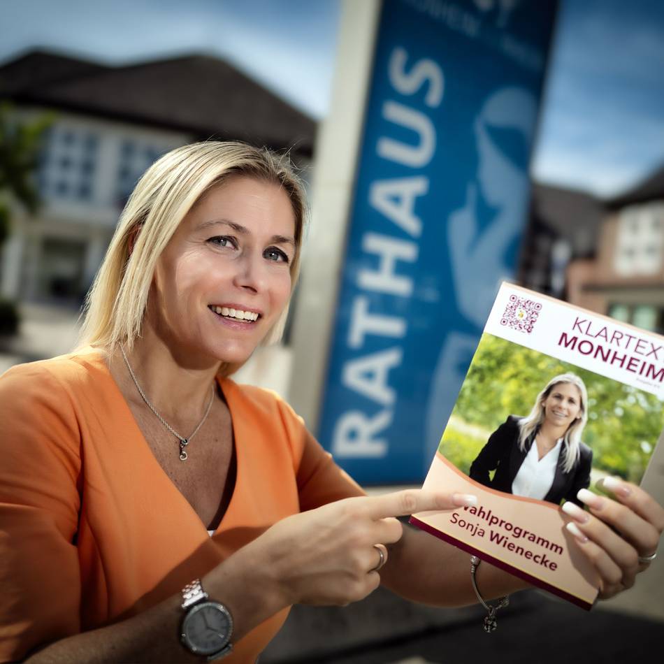 Wahlprogramm vorgestellt: Sonja Wienecke will neuen Ton ins Monheimer Rathaus bringen
