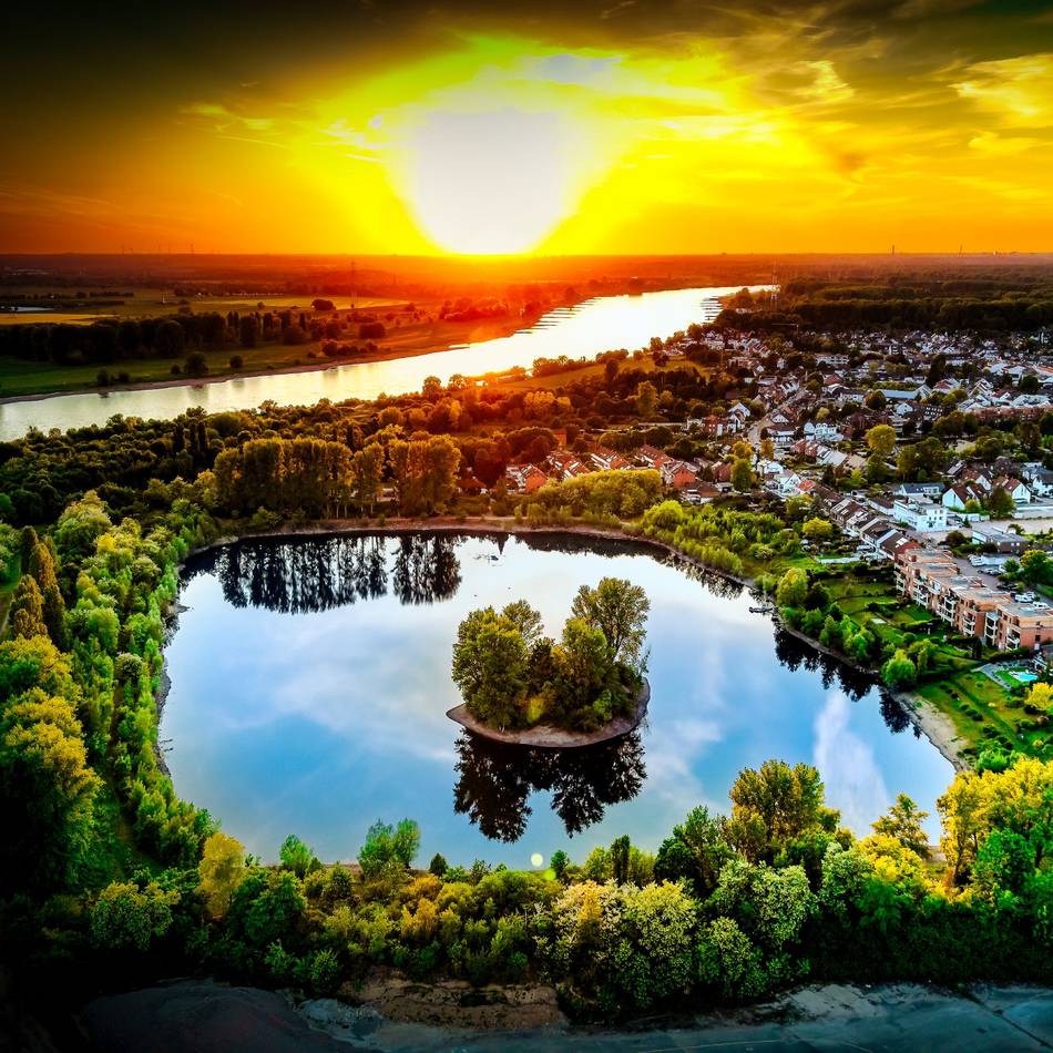 Monheim: Stadt informiert über Marina-Pläne am Greisbachsee