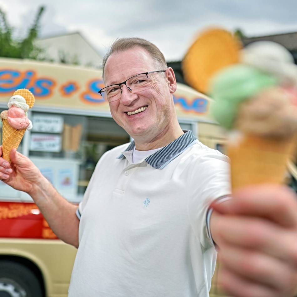 Familienbetrieb in Hilden feiert 60-jähriges Bestehen: „Jeder Eismann ist im Herzen ein Kind“