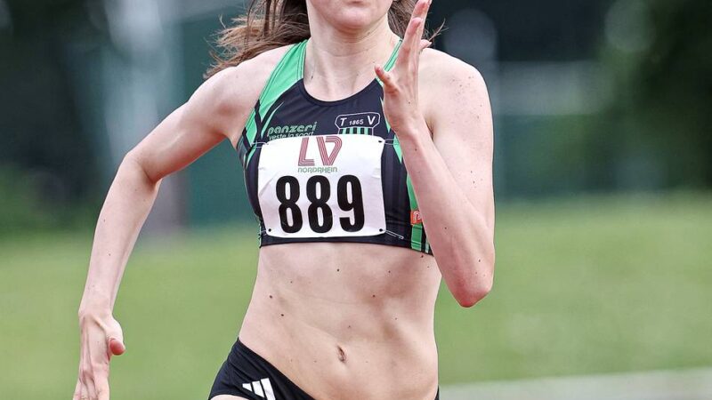 Härtetest für Deutsche Meisterschaften: Ratinger Leichtathletinnen gewinnen Landestitel