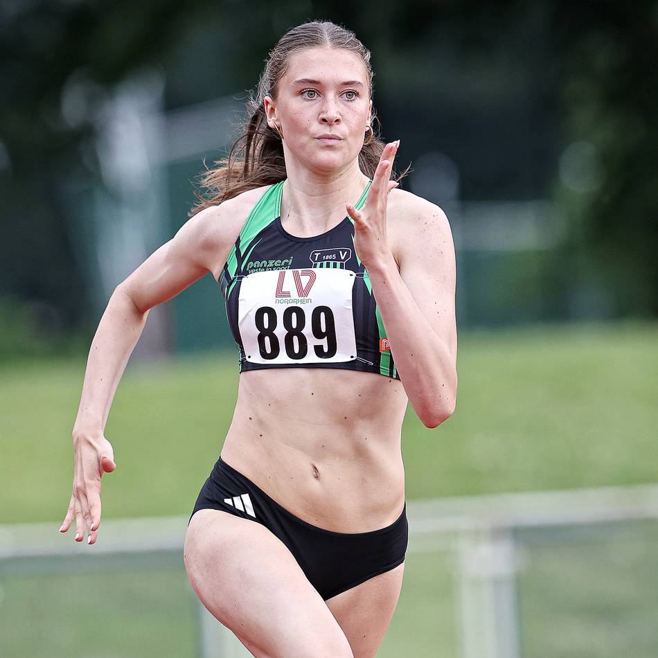 Härtetest für Deutsche Meisterschaften: Ratinger Leichtathletinnen gewinnen Landestitel