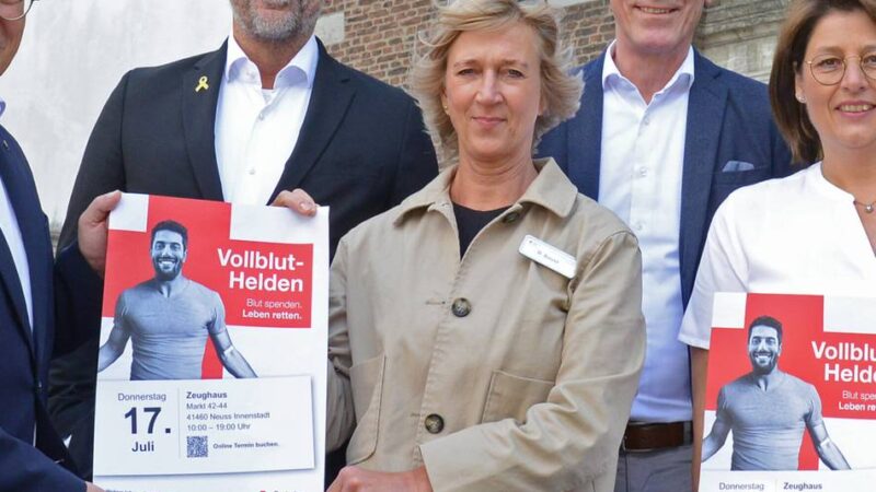 Blutspendemarathon im Zeughaus: Neuss sucht „Vollblut-Helden“