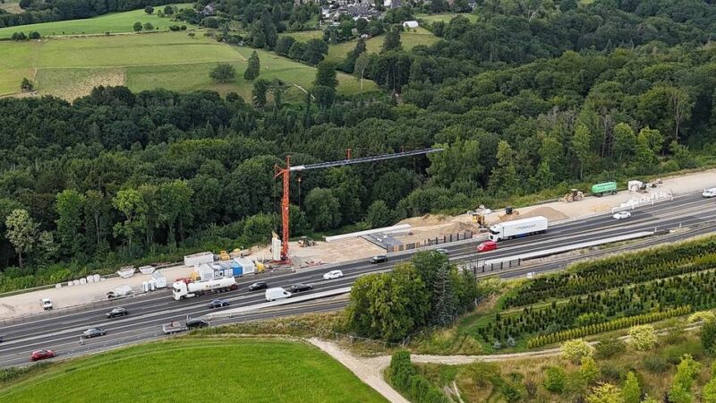 Zwischen Wermelskirchen und Burscheid: Die komplexen Brücken-Baustellen entlang der A1