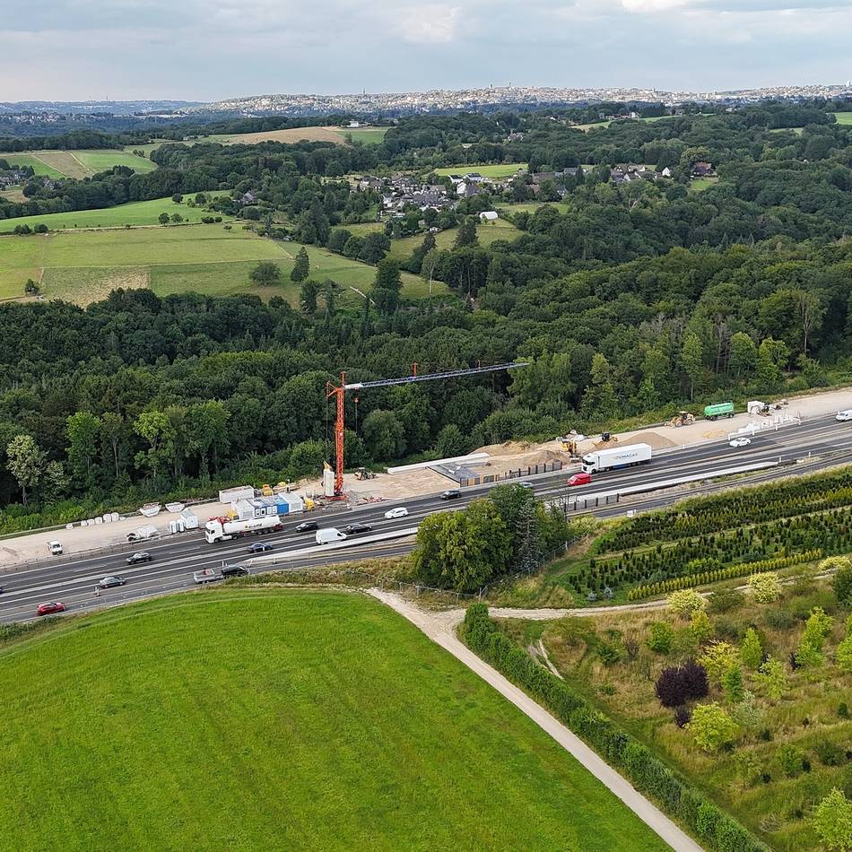 Zwischen Wermelskirchen und Burscheid: Die komplexen Brücken-Baustellen entlang der A1