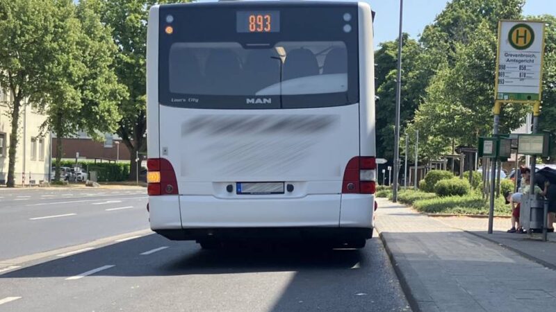ÖPNV in Grevenbroich: Förderzusage für die Modernisierung von 31 Bushaltestellen