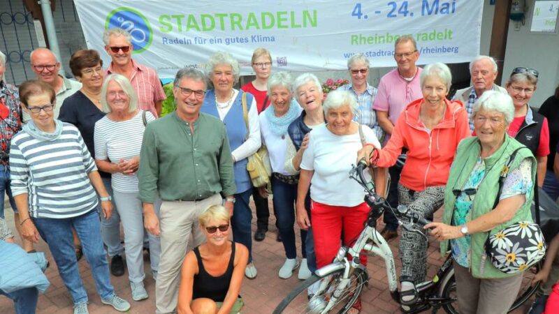 Siegerehrung in Rheinberg: Rekord mit 1527 Stadtradlern – und alle sind Gewinner