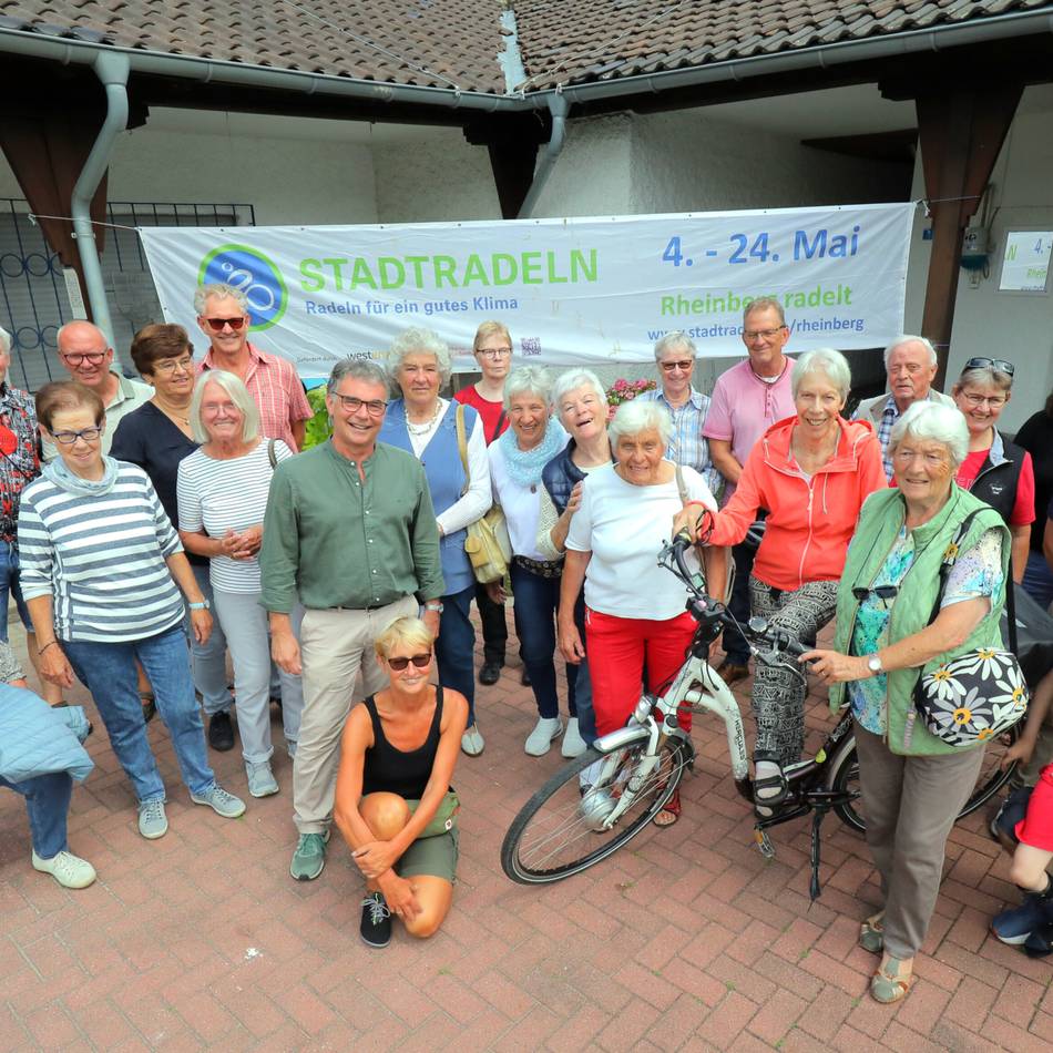 Siegerehrung in Rheinberg: Rekord mit 1527 Stadtradlern – und alle sind Gewinner