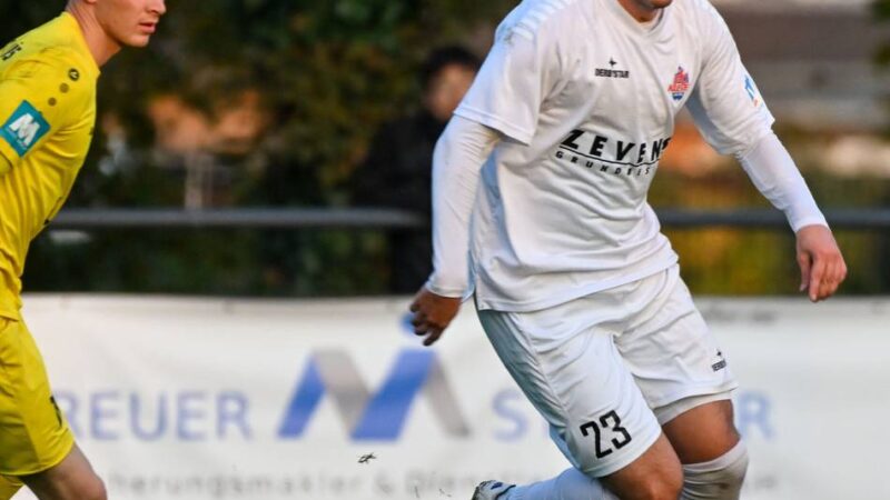 2:0 bei TuRU Düsseldorf: Der 1. FC Kleve muss auf einen Neuzugang mehrere Wochen verzichten