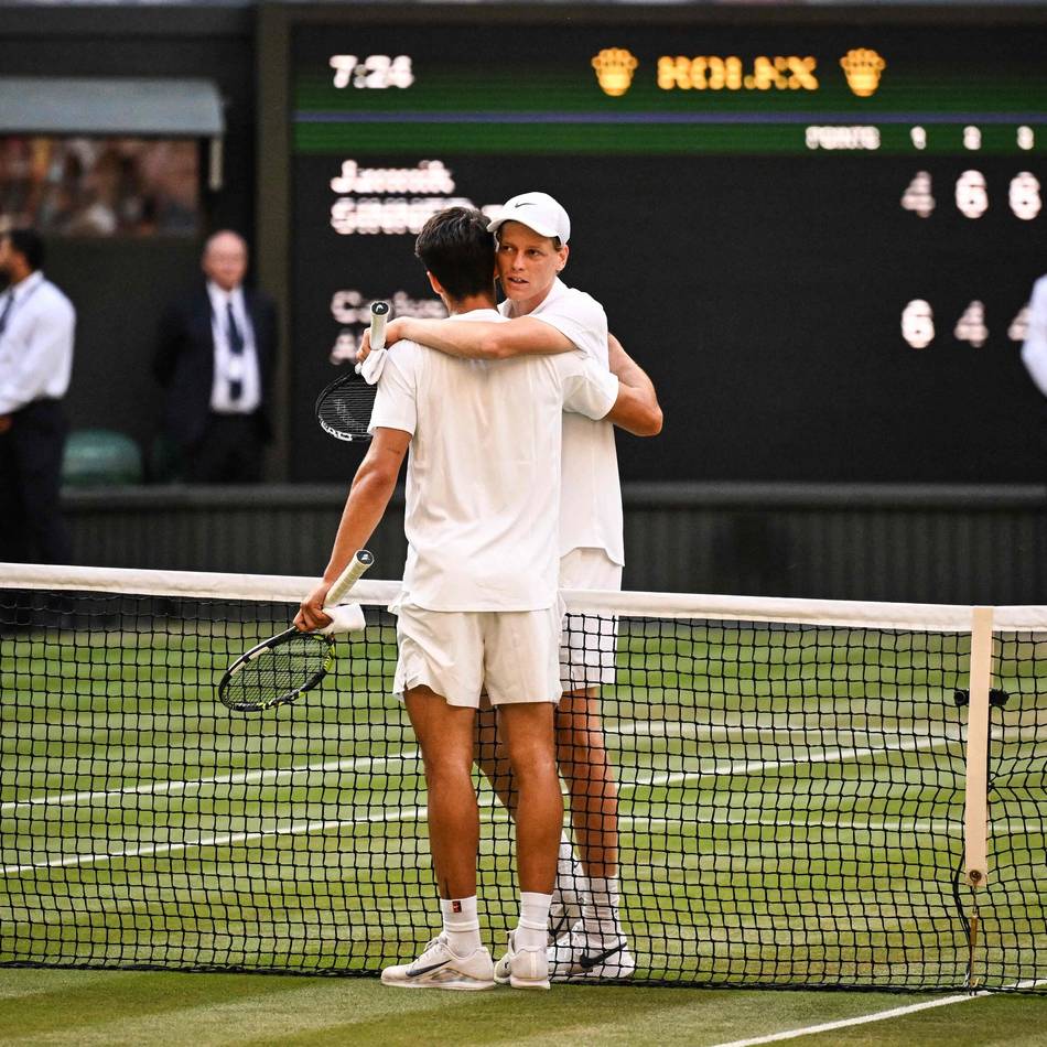 Revanche geglückt: Sinner schlägt Alcaraz im Endspiel von Wimbledon