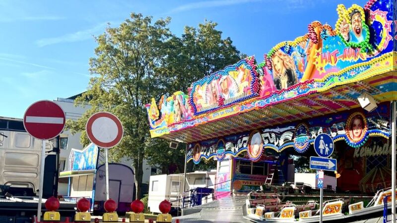Schützenfest in Rheinberg: Ab Mittwoch gibt es Sperrungen wegen Kirmesaufbau