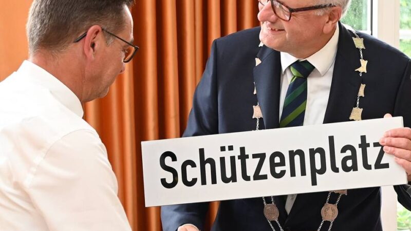 Hückeswagen bekommt Schützenplatz: Schützen freuen sich auf „ihren“ Platz im Herzen der Stadt