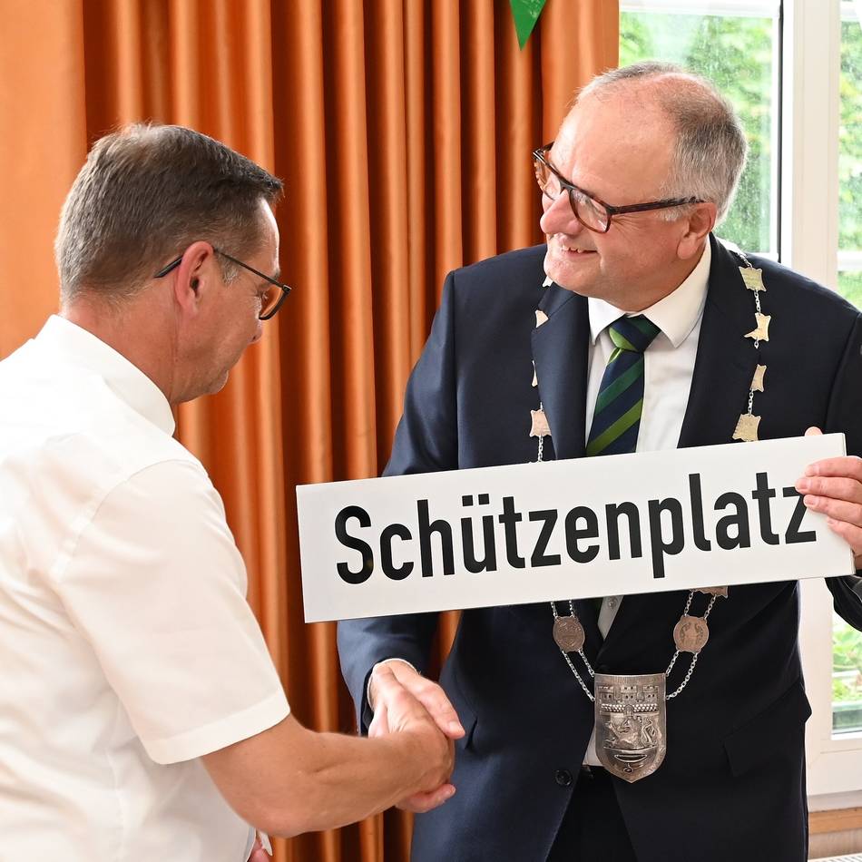 Hückeswagen bekommt Schützenplatz: Schützen freuen sich auf „ihren“ Platz im Herzen der Stadt