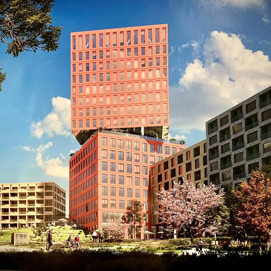 540 Wohnungen in Düsseldorf-Flingern: „Die grüne Mitte“ mit Extra-Parkplätzen für die Nachbarschaft