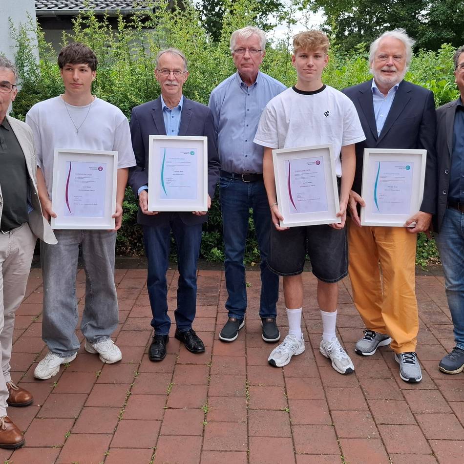 Aktion vom Kreissportbund: Vier Ehrenamtliche aus Rheinberg wurden geehrt