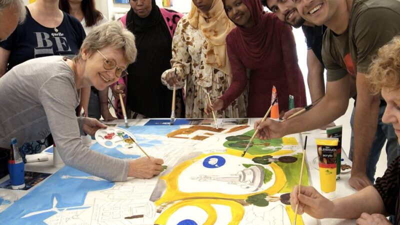Flüchtlingshilfe feiert Sommerfest: „Alpen ist zwar klein, aber es hat ein großes Herz“