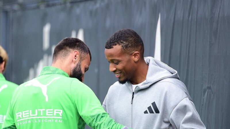 Borussia-Training am Donnerstag: Pleas Besuch, Mohyas neuer Status und Grüppchenbildung