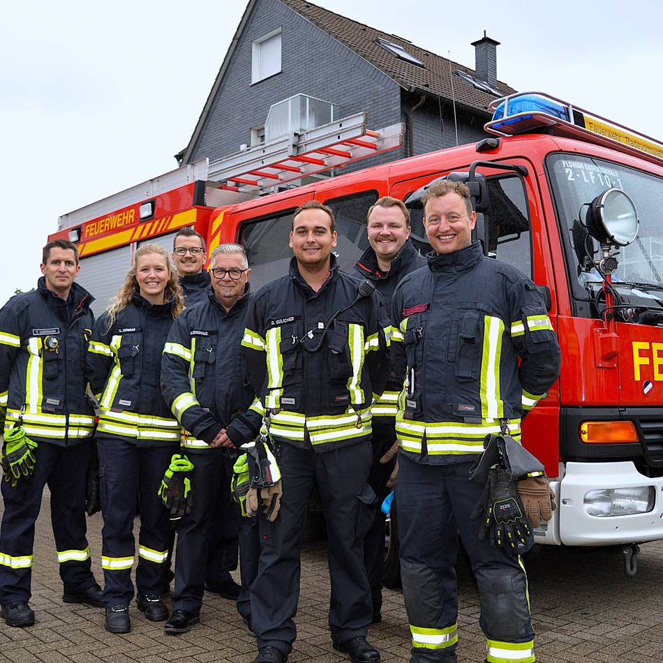 Lebensretter in Radevormwald: Feuerwehr Herbeck unter neuer Leitung
