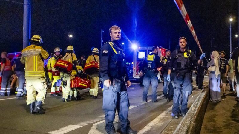 Ersthelfer bei Explosion auf Rheinkirmes: „Die Menschen wurden panisch, fingen an zu schreien und lagen auf dem Boden“