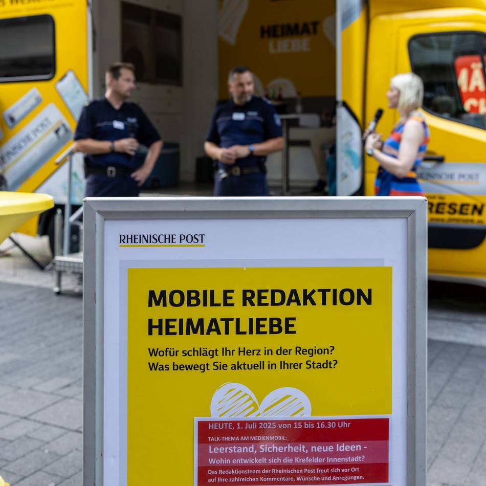 Mobile Redaktion kommt nach Monheim: Diskutieren Sie mit der Redaktion über Lebensqualität in Monheim und Langenfeld