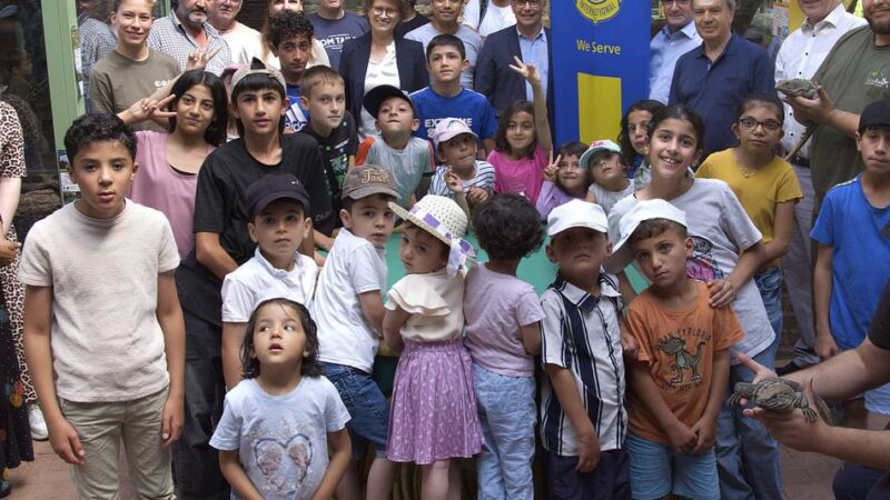 Spenden des Lionsclubs Rheinberg/Kamp-Lintfort: Damit Kinder in den Terrazoo gehen können