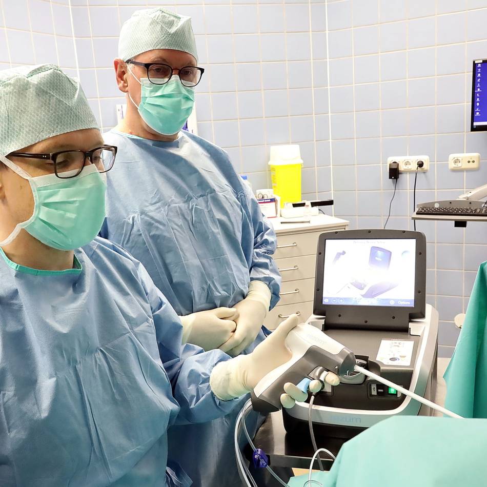 Neuartiges Verfahren am AKH Viersen: Mit Wasserdampf die Prostata schonend schrumpfen
