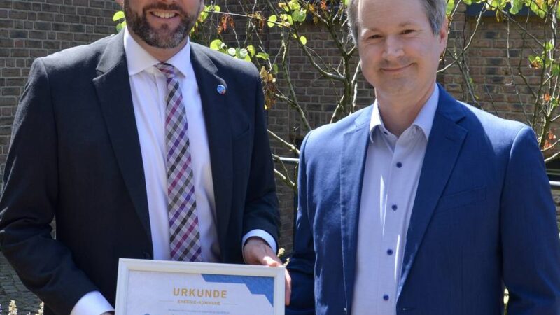 Agentur für Erneuerbare Energien: Gemeinde Schwalmtal als Energiekommune ausgezeichnet