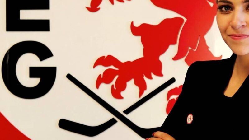 Die neue Teammanagerin beim Zweitligisten: Aus der Hotelbranche zum Eishockey – Jasmin Zwetz bringt frischen Wind zur DEG