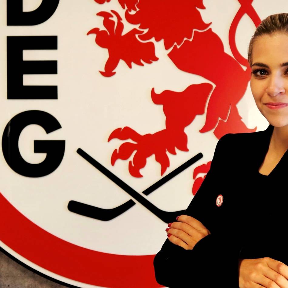 Die neue Teammanagerin beim Zweitligisten: Aus der Hotelbranche zum Eishockey – Jasmin Zwetz bringt frischen Wind zur DEG