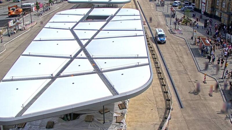 Baustelle in Mönchengladbach: Wann der neue Busbahnhof endlich fertig sein soll