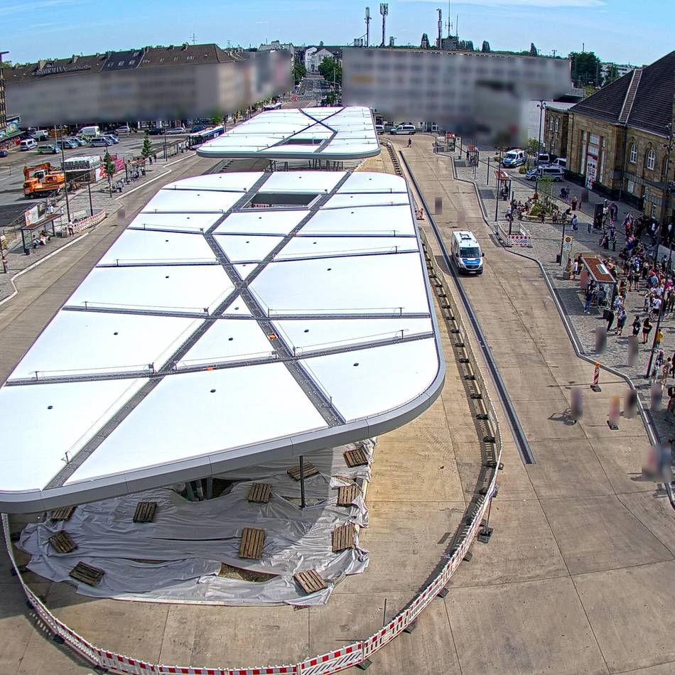 Baustelle in Mönchengladbach: Wann der neue Busbahnhof endlich fertig sein soll