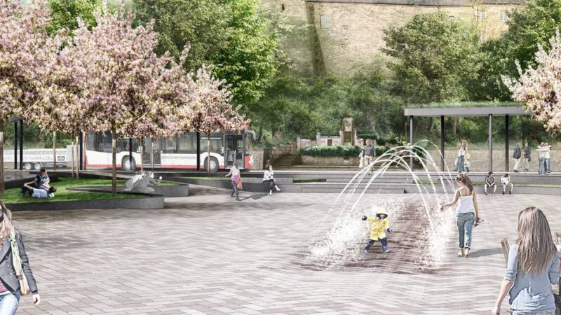 Einweihungsfest für die Hückeswagener: Der „neue“ Bahnhofsplatz wird offiziell übergeben